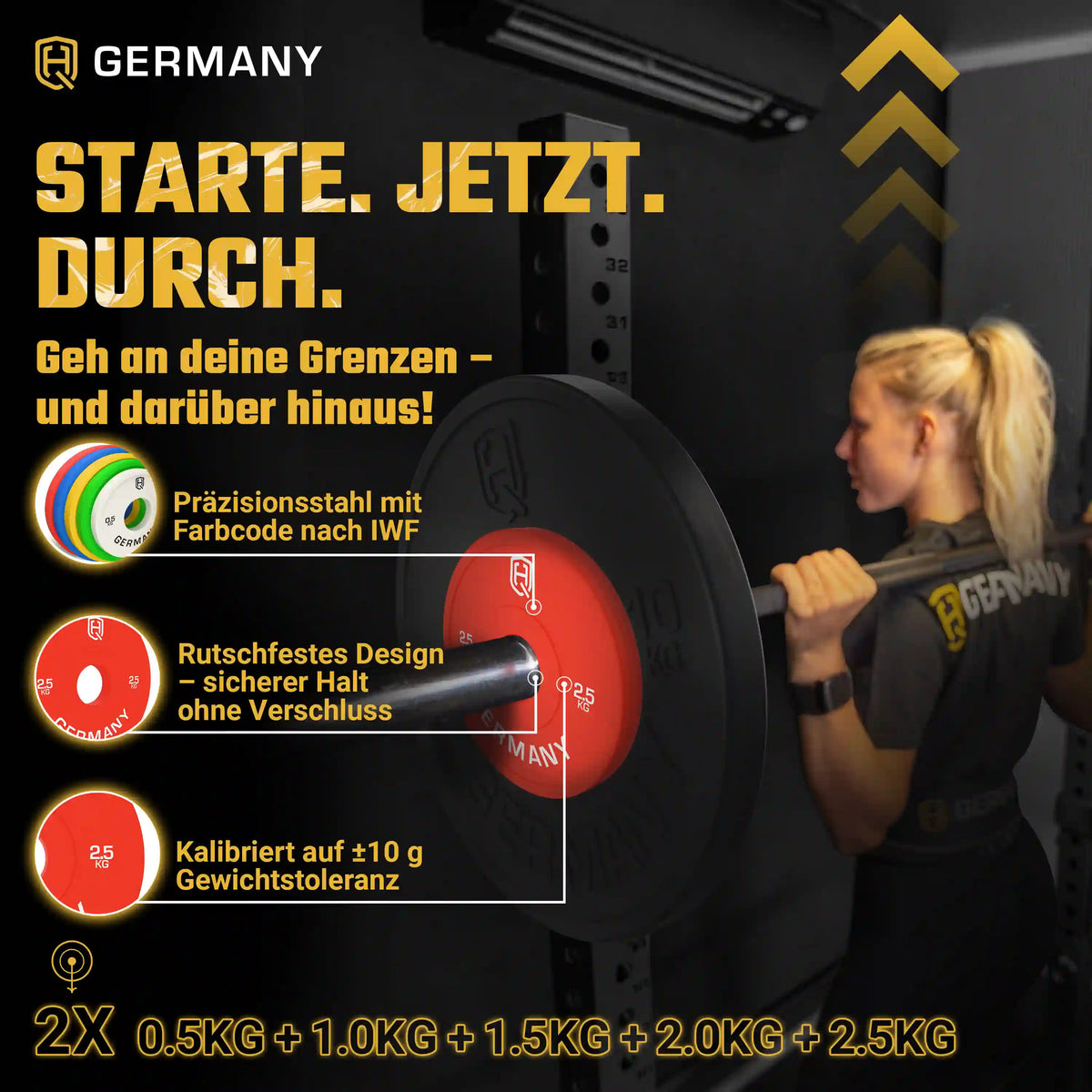 Fractional Plates Set - Starter / Pro / Elite