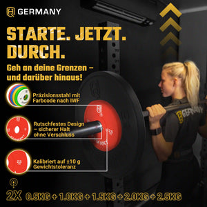 Fractional Plates Set - Starter / Pro / Elite