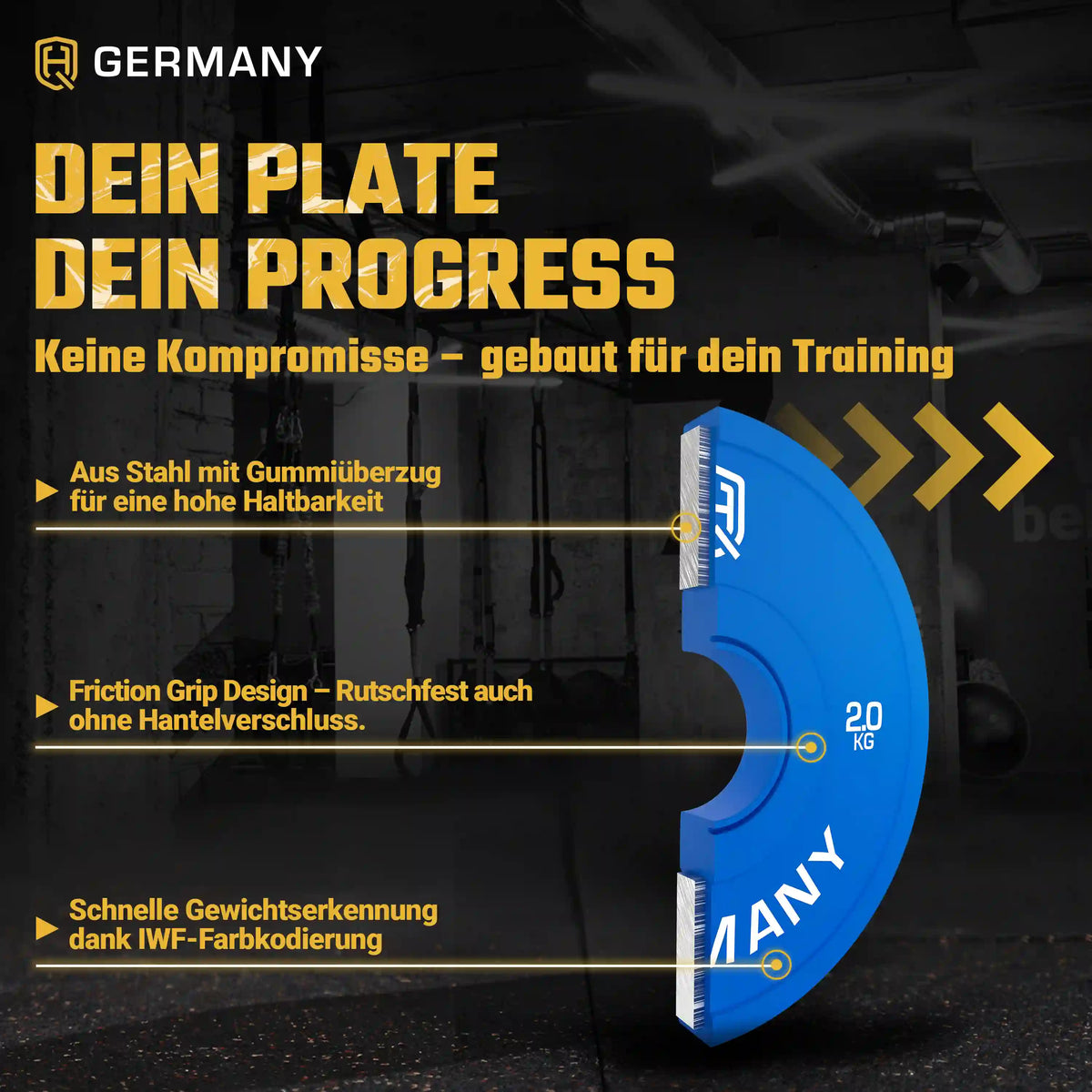 Fractional Change Plates 0.5KG - 2.5KG | Paar