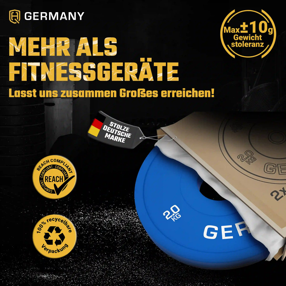 Fractional Change Plates 0.5KG - 2.5KG | Paar