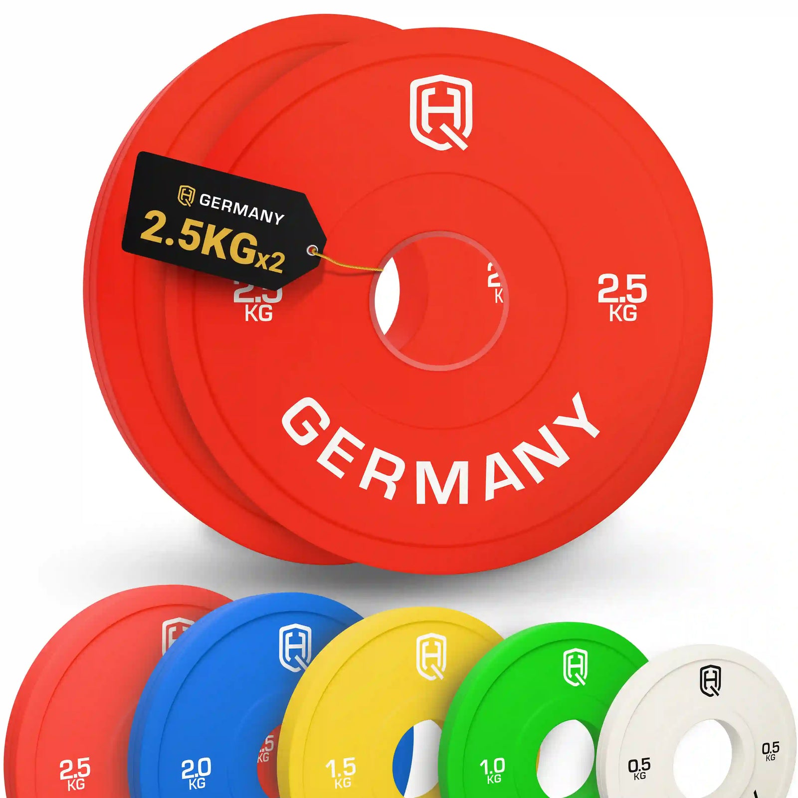 Fractional Change Plates 0.5KG - 2.5KG | Paar