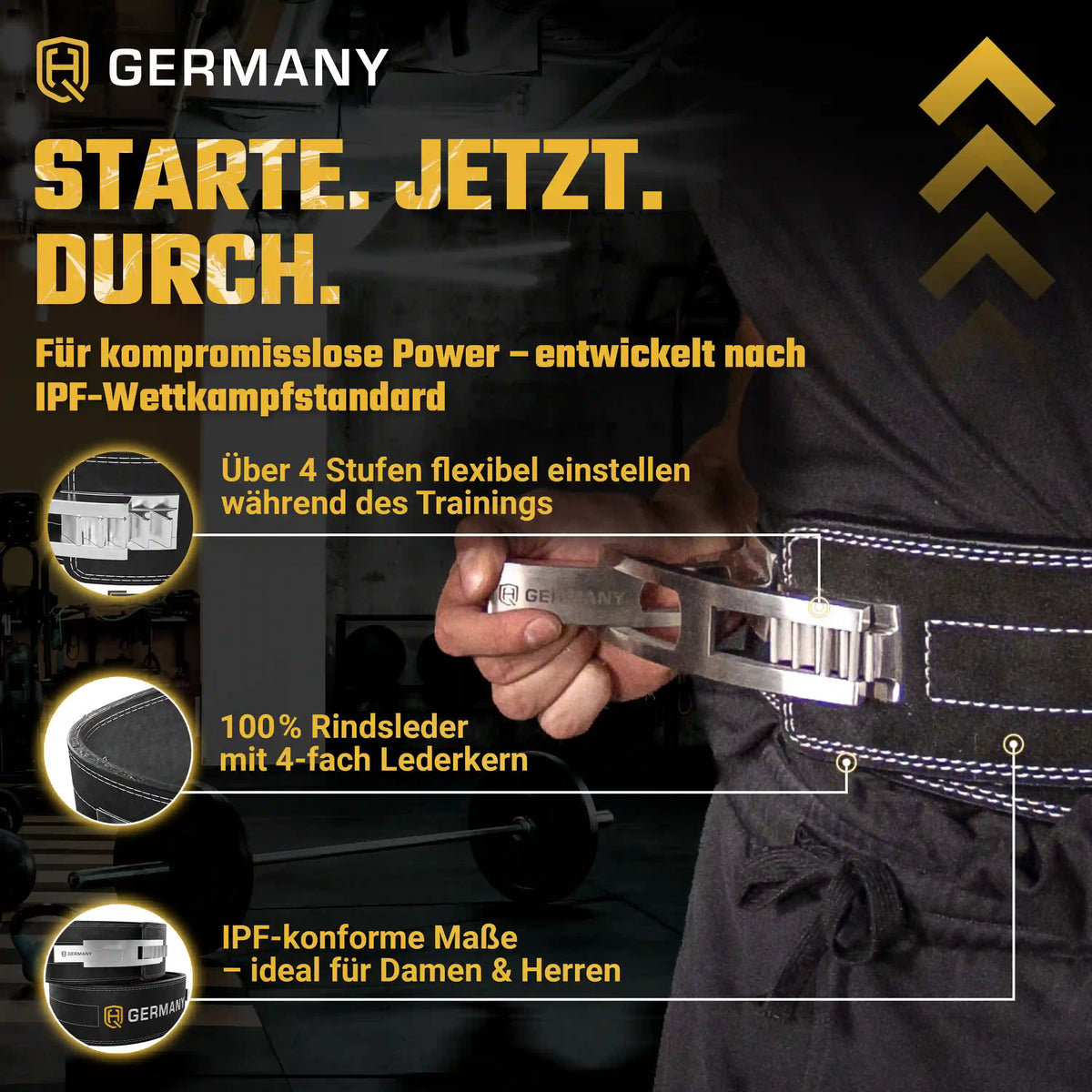 Powerlifting Gürtel M/L/XL