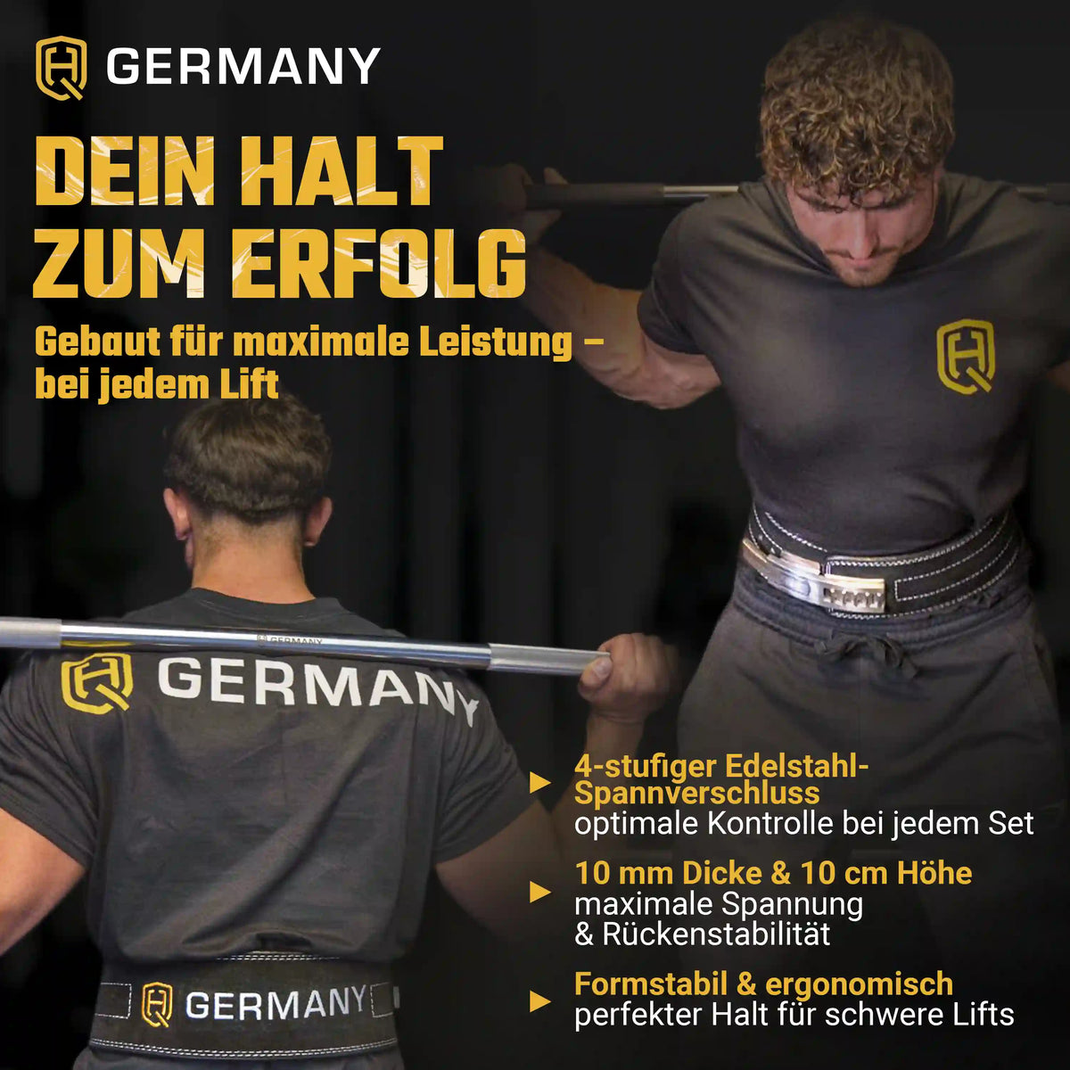 *B-Ware* Powerlifting Gürtel M/L/XL