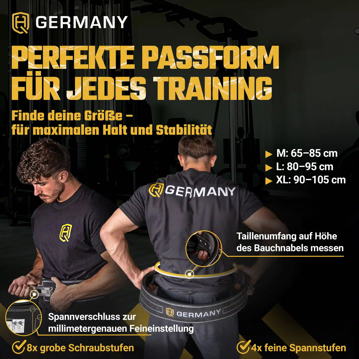 *B-Ware* Powerlifting Gürtel M/L/XL