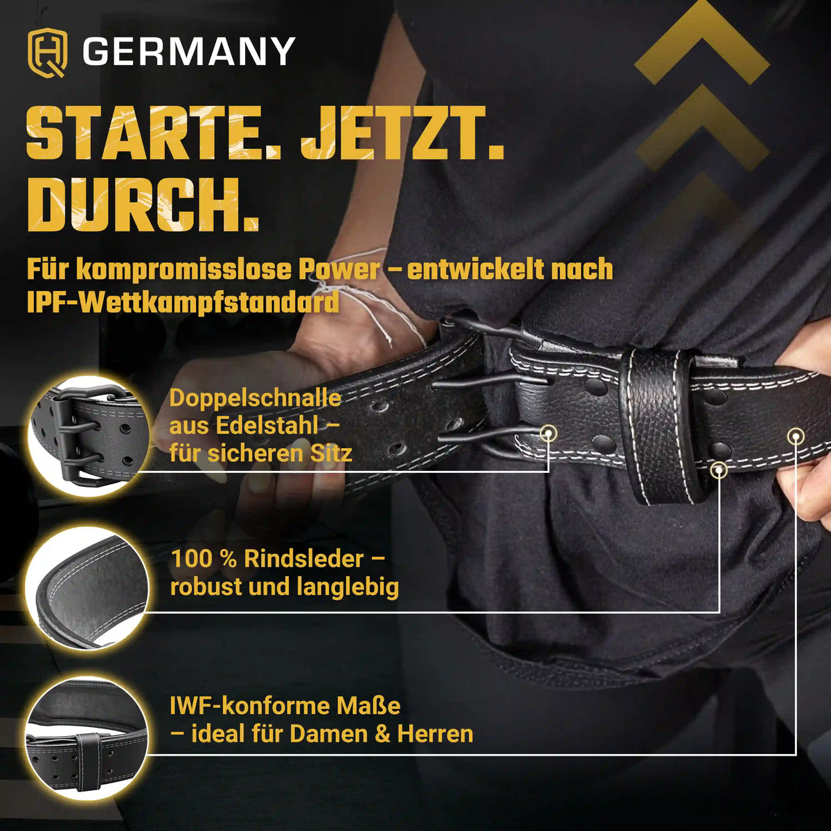 *B-Ware* Weightlifting Gürtel S/M/L