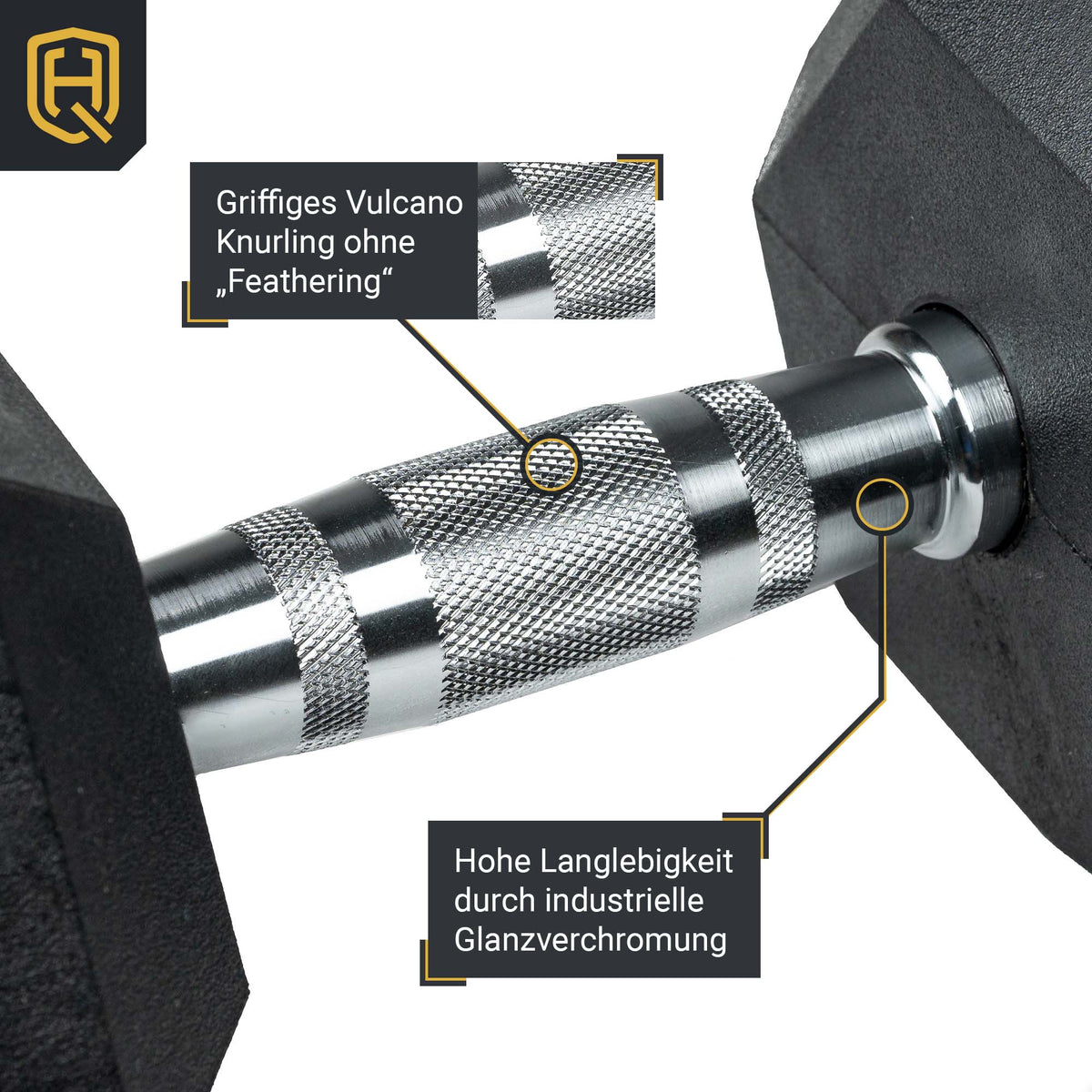 *B-Ware* Hexagon Hanteln | 2.5 - 37.5kg