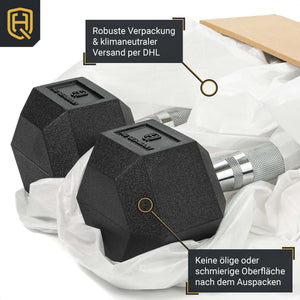 *B-Ware* Hexagon Hantel Paar/Set | 2.5 - 37.5kg