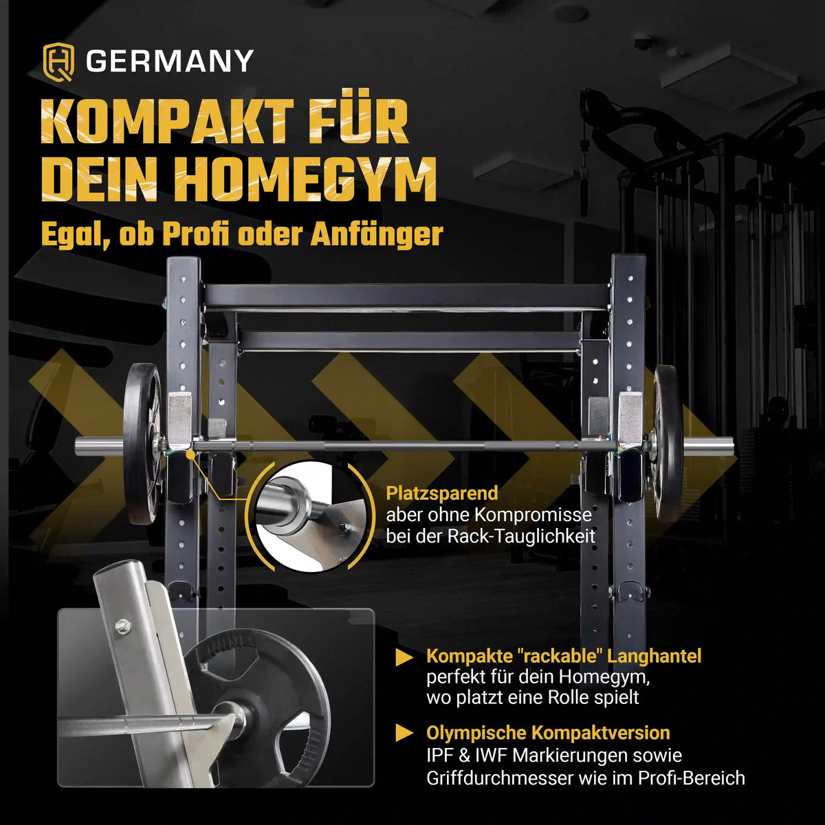 Homegym Hantelstange