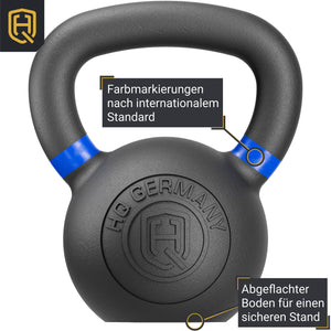 *B-Ware* Powdercoat Kettlebell 2-32KG | Starter-Sets