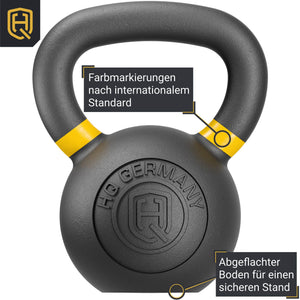 *B-Ware* Powdercoat Kettlebell 2-32KG | Starter-Sets