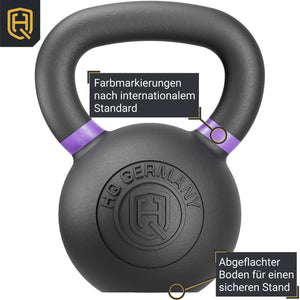 *B-Ware* Powdercoat Kettlebell 2-32KG | Starter-Sets