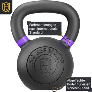 *B-Ware* Powdercoat Kettlebell 2-32KG | Starter-Sets