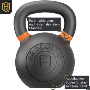 *B-Ware* Powdercoat Kettlebell 2-32KG | Starter-Sets