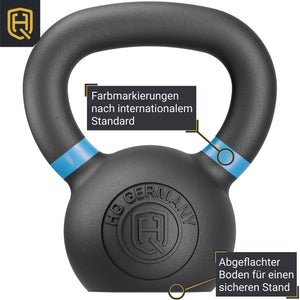 *B-Ware* Powdercoat Kettlebell 2-32KG | Starter-Sets