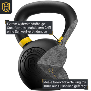 *B-Ware* Powdercoat Kettlebell 2-32KG | Starter-Sets