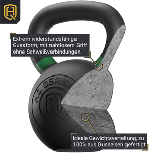 *B-Ware* Powdercoat Kettlebell 2-32KG | Starter-Sets