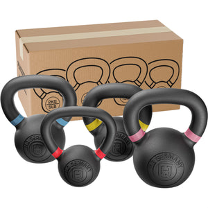 *B-Ware* Powdercoat Kettlebell 2-32KG | Starter-Sets