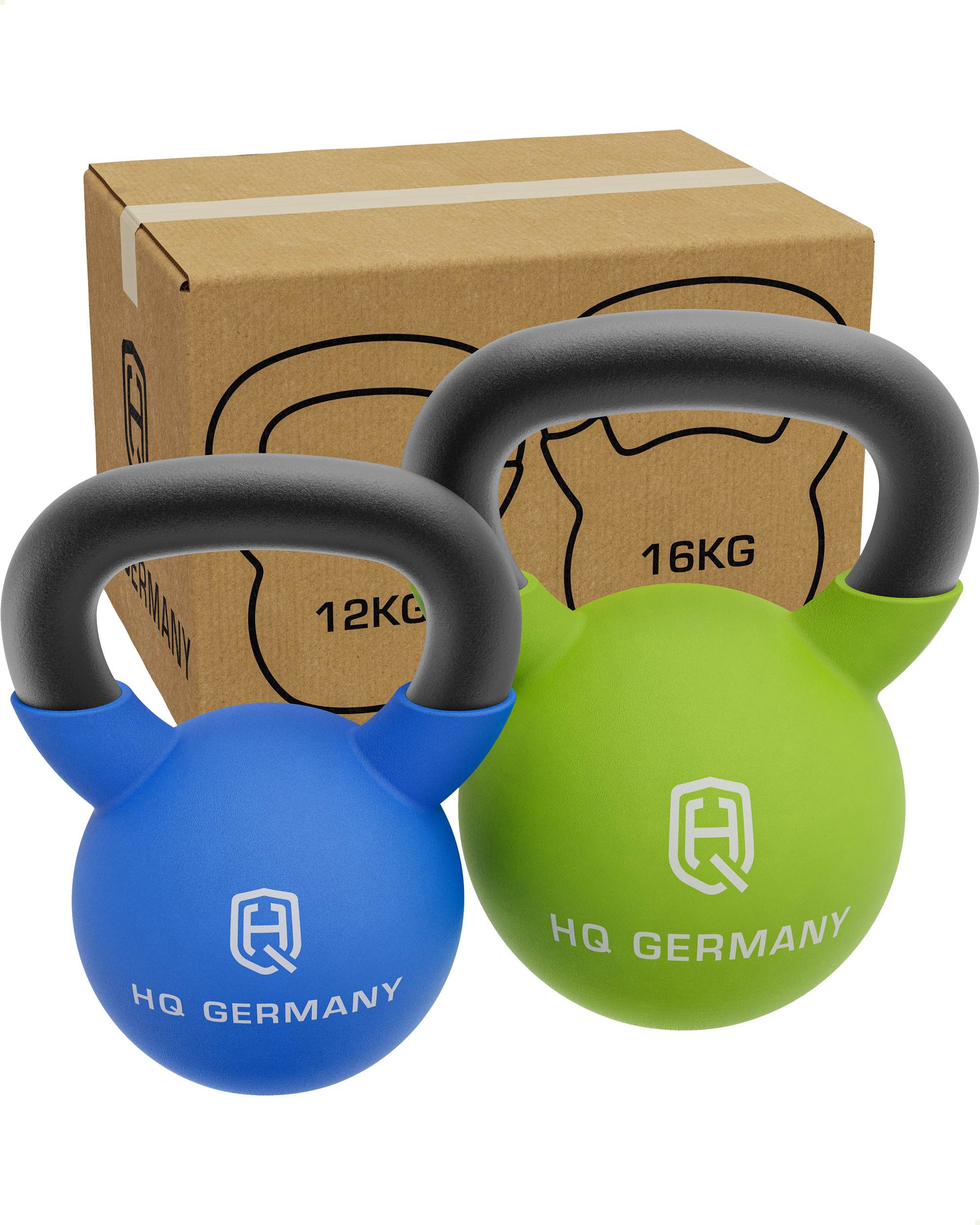 *B-Ware* Neopren Kettlebell 2-32KG | Starter-Sets