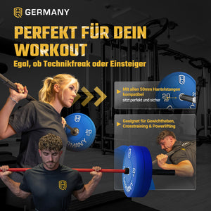 Olympic Bumper Plates 5-25KG | Paar/Set