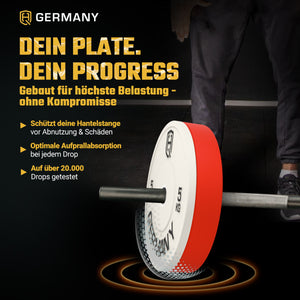 Olympic Bumper Plates 5-25KG | Paar/Set