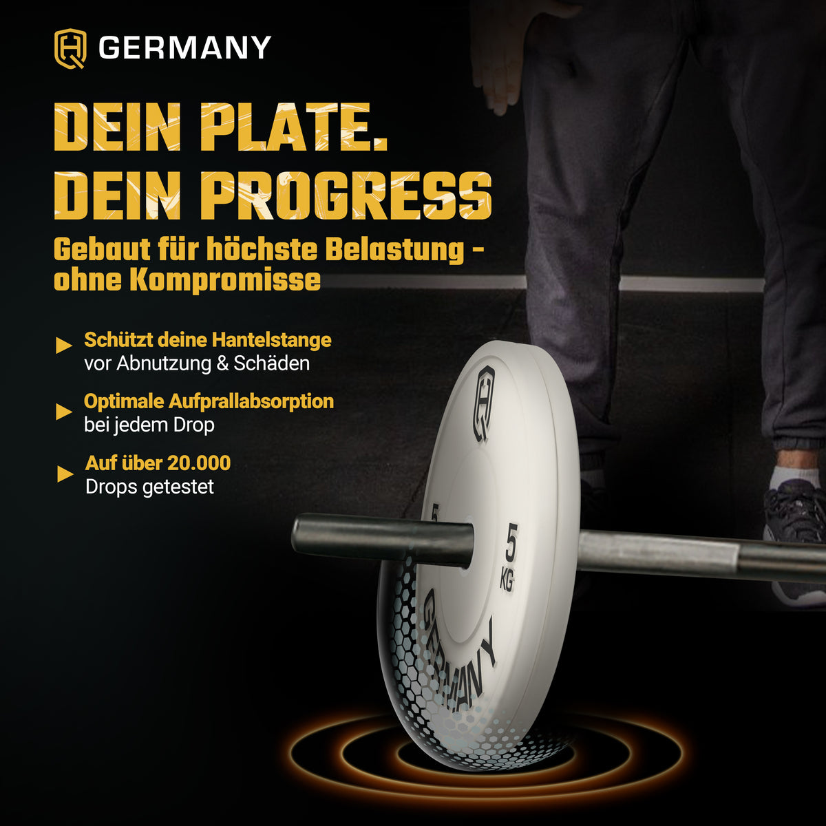 Olympic Bumper Plates 5-25KG | Paar/Set