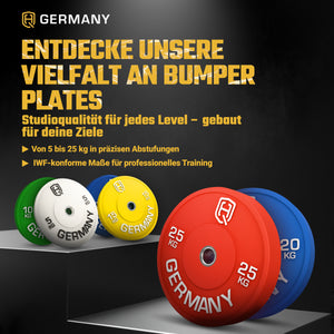 Olympic Bumper Plates 5-25KG | Paar/Set