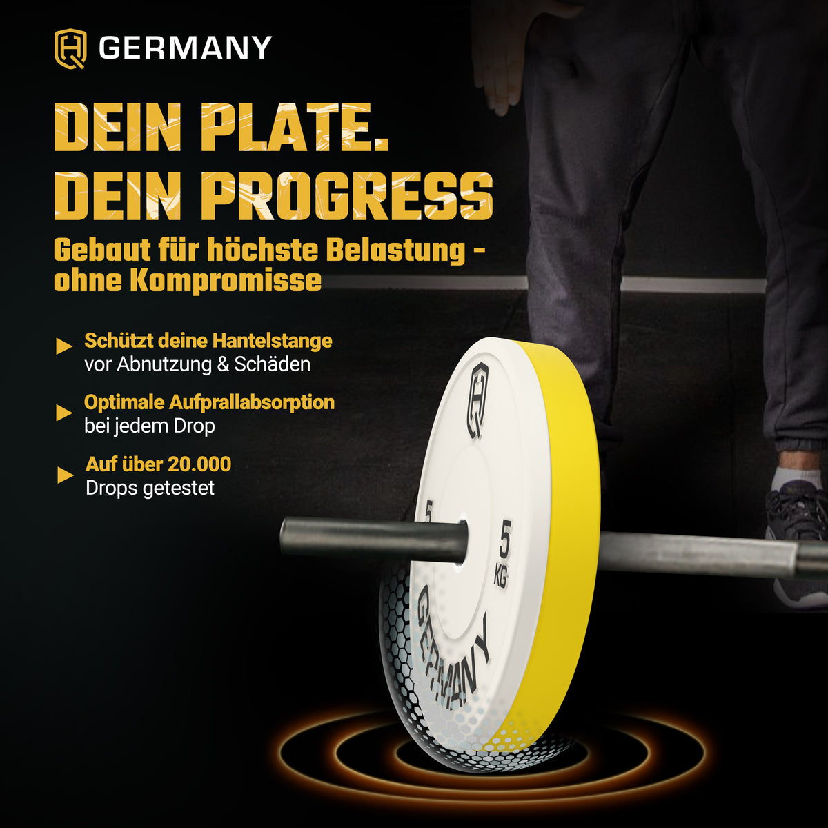 Olympic Bumper Plates 5-25KG | Paar/Set