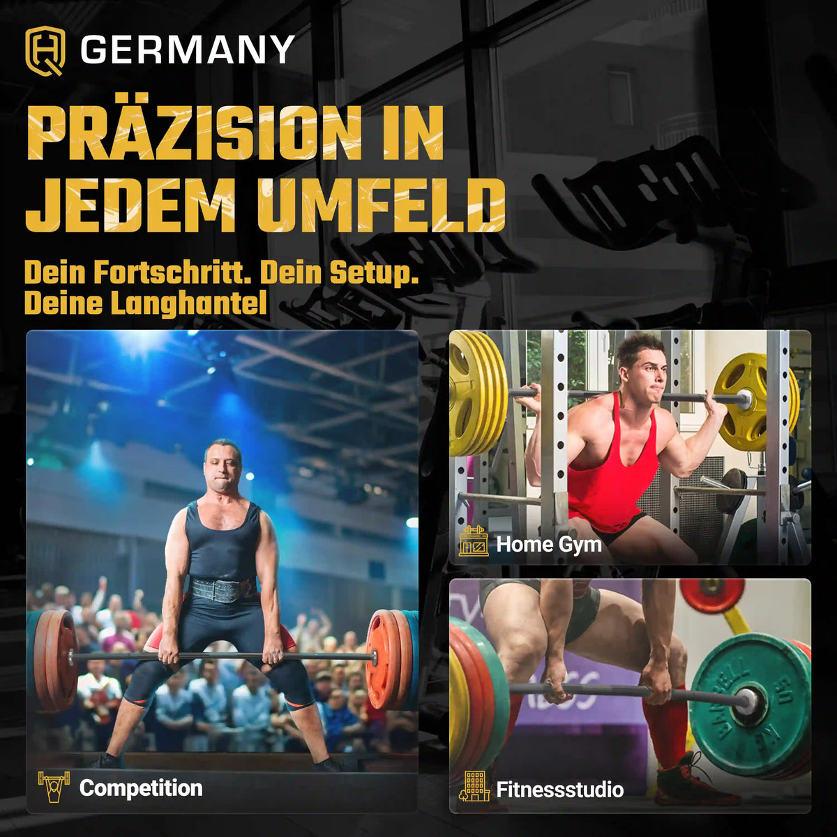 Performance Powerlifting Langhantelstange | 220cm | 1.000kg