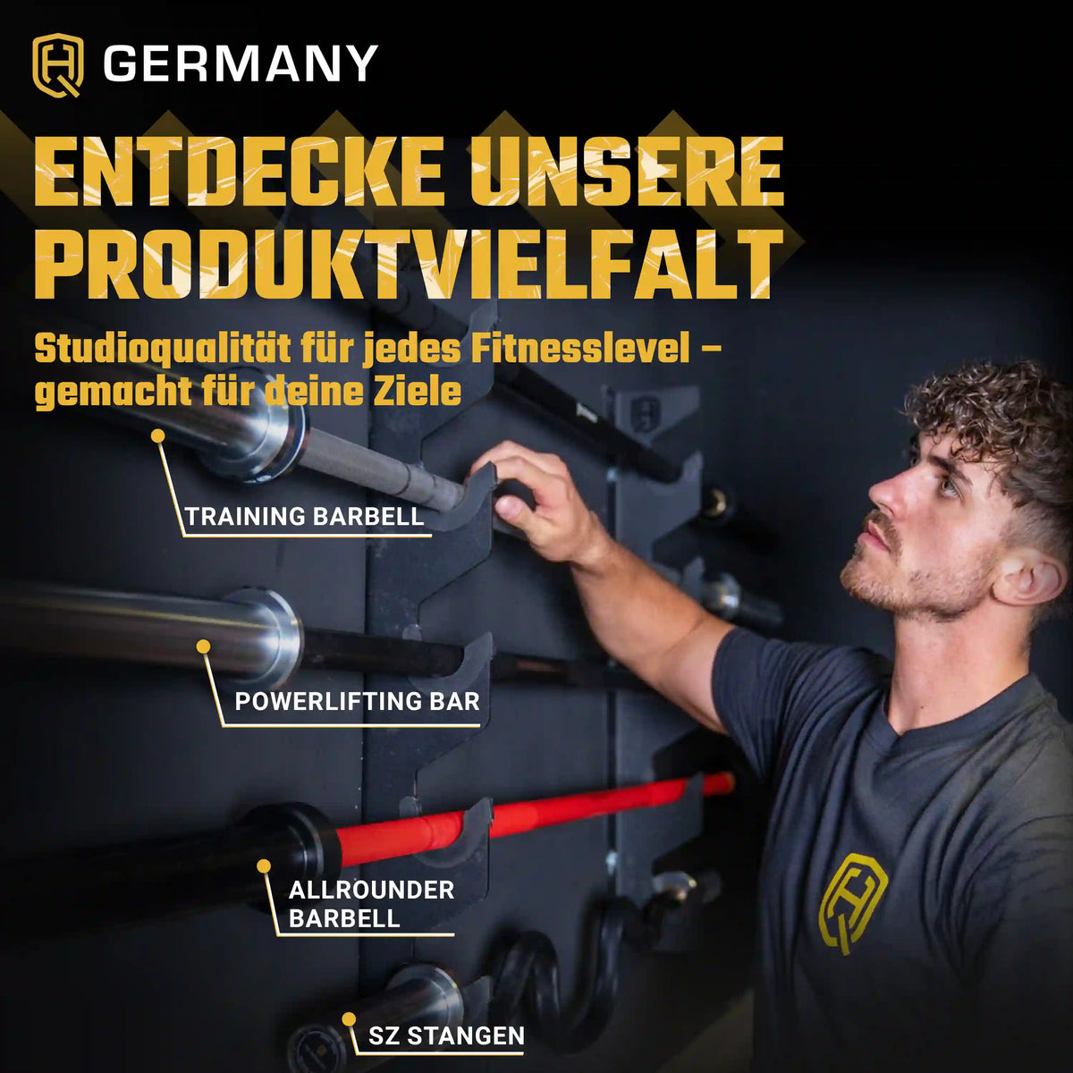 Performance Powerlifting Langhantelstange | 220cm | 1.000kg