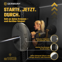 *B-Ware* Training Bumper Plates 5-25KG | Set