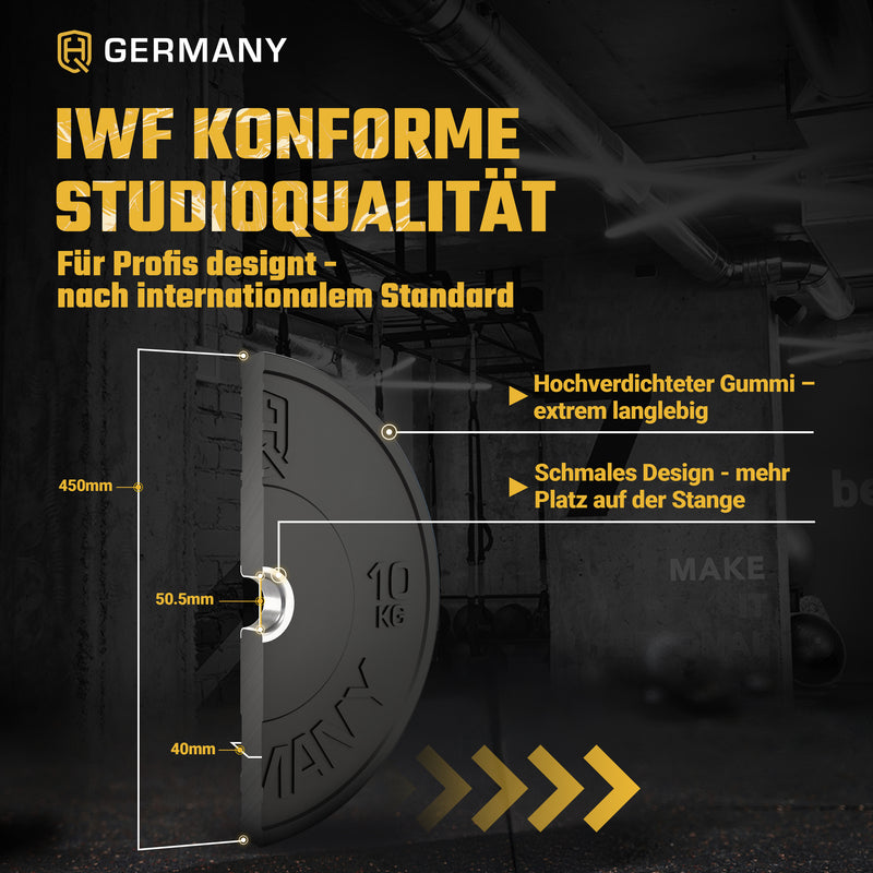 *B-Ware* Training Bumper Plates 5-25KG | Set