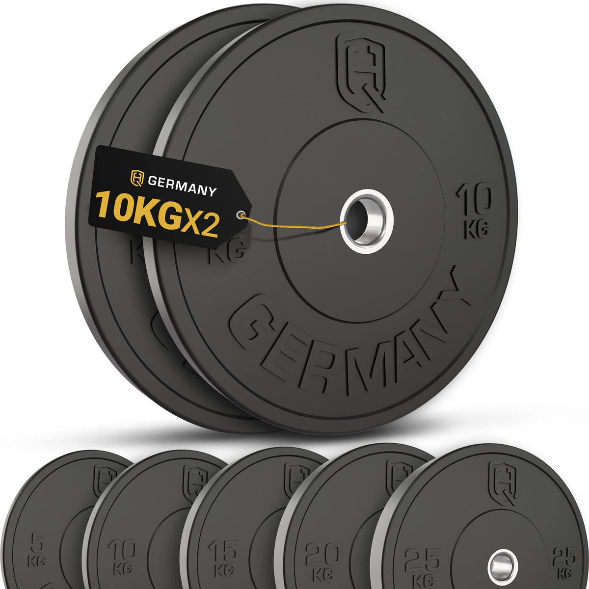 Training Bumper Plates 5-25KG | Paar/Set