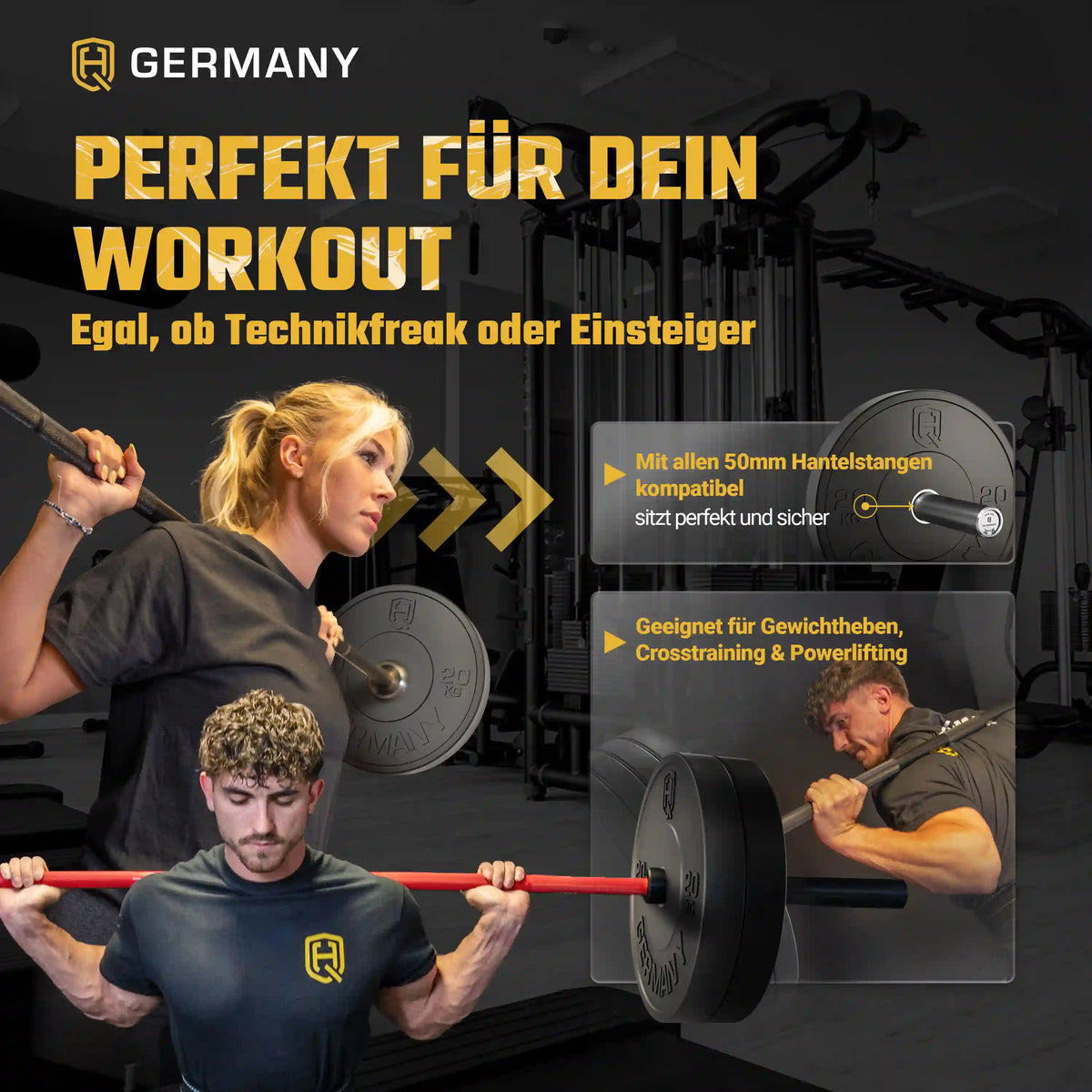 Training Bumper Plates 5-25KG | Paar/Set