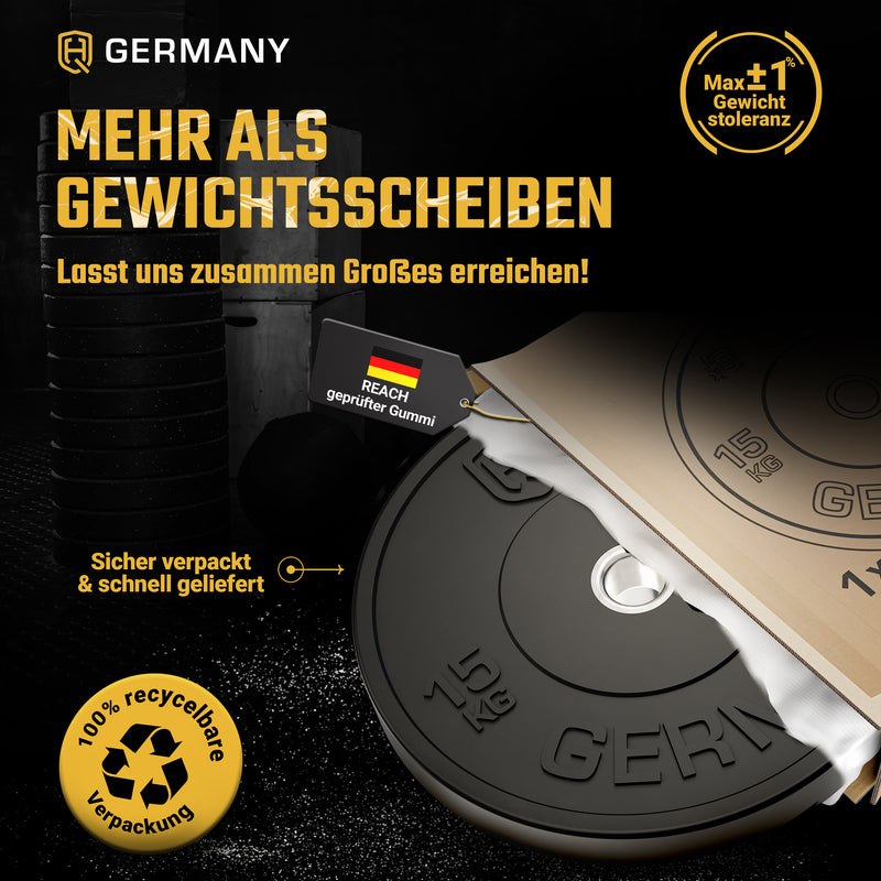 *B-Ware* Training Bumper Plates 5-25KG | Set