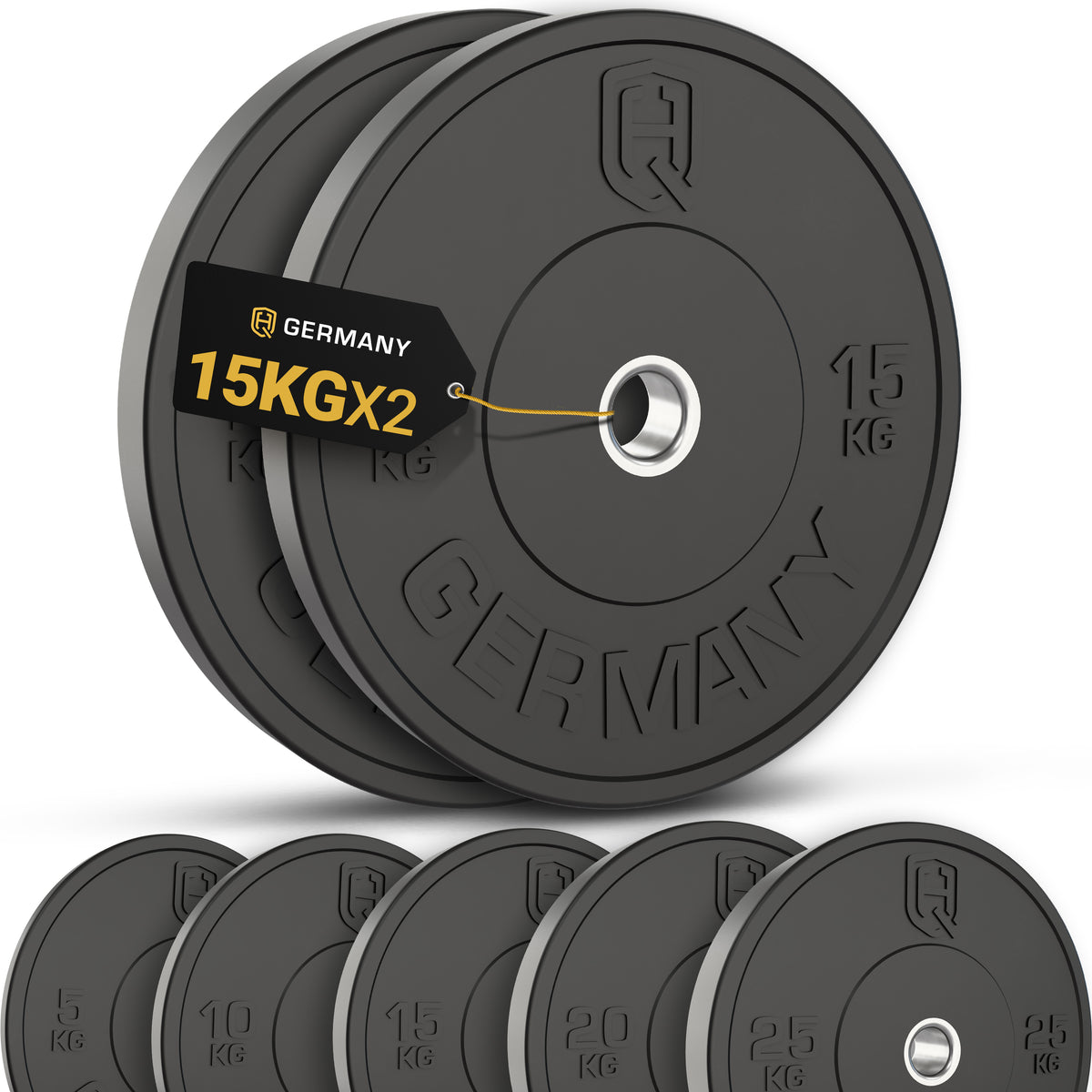 Training Bumper Plates 5-25KG | Paar/Set