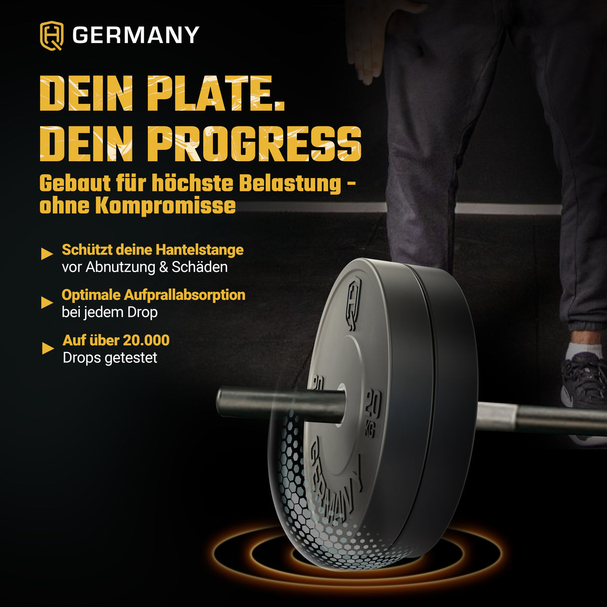 Training Bumper Plates 5-25KG | Paar/Set