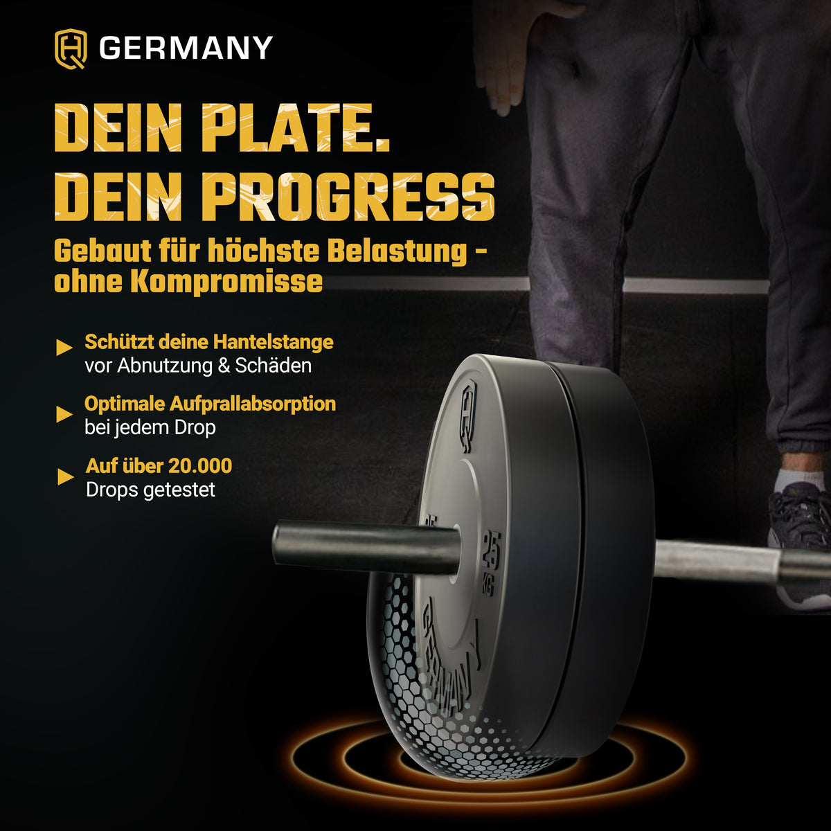 Training Bumper Plates 5-25KG | Paar/Set