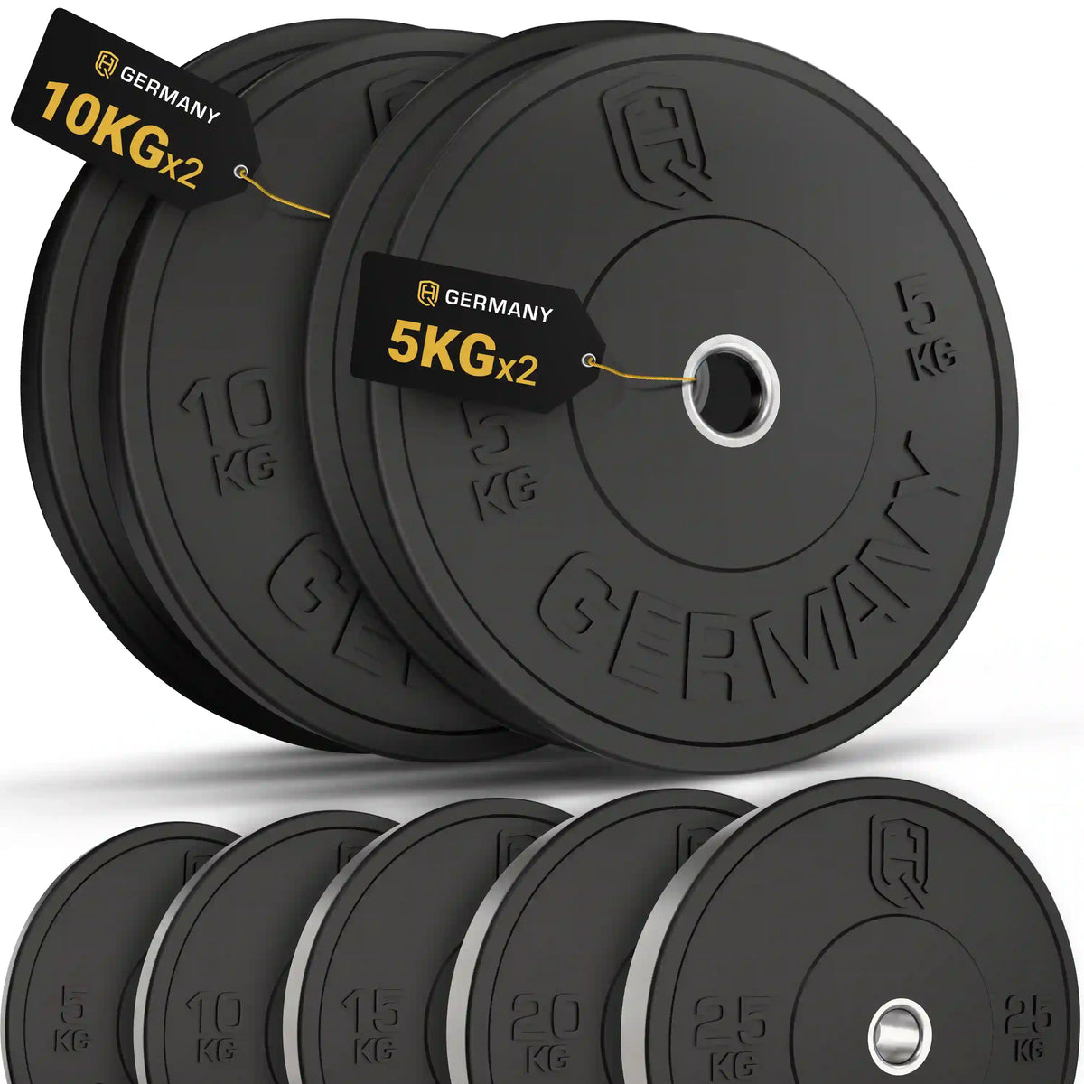 Training Bumper Plates 5-25KG | Paar/Set