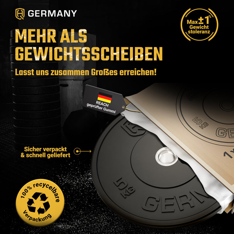 *B-Ware* Training Bumper Plates 5-25KG | Set