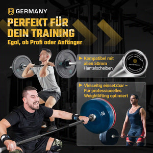 Performance Weightlifting Langhantelstange | 220cm | 1.000kg