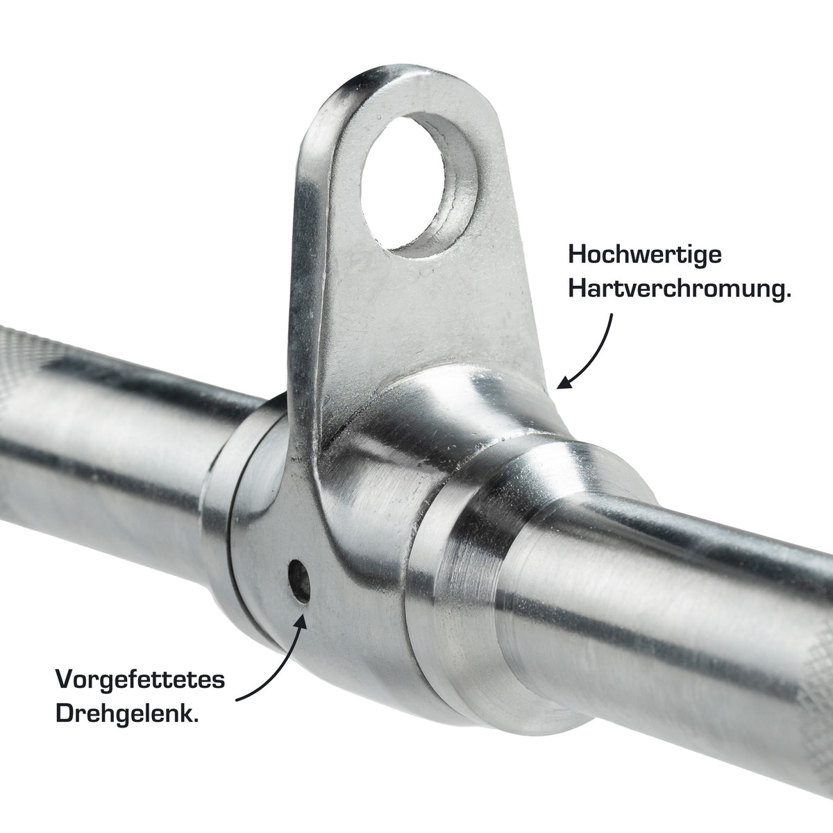 Bizeps-/Trizepsstange | Hartverchromt